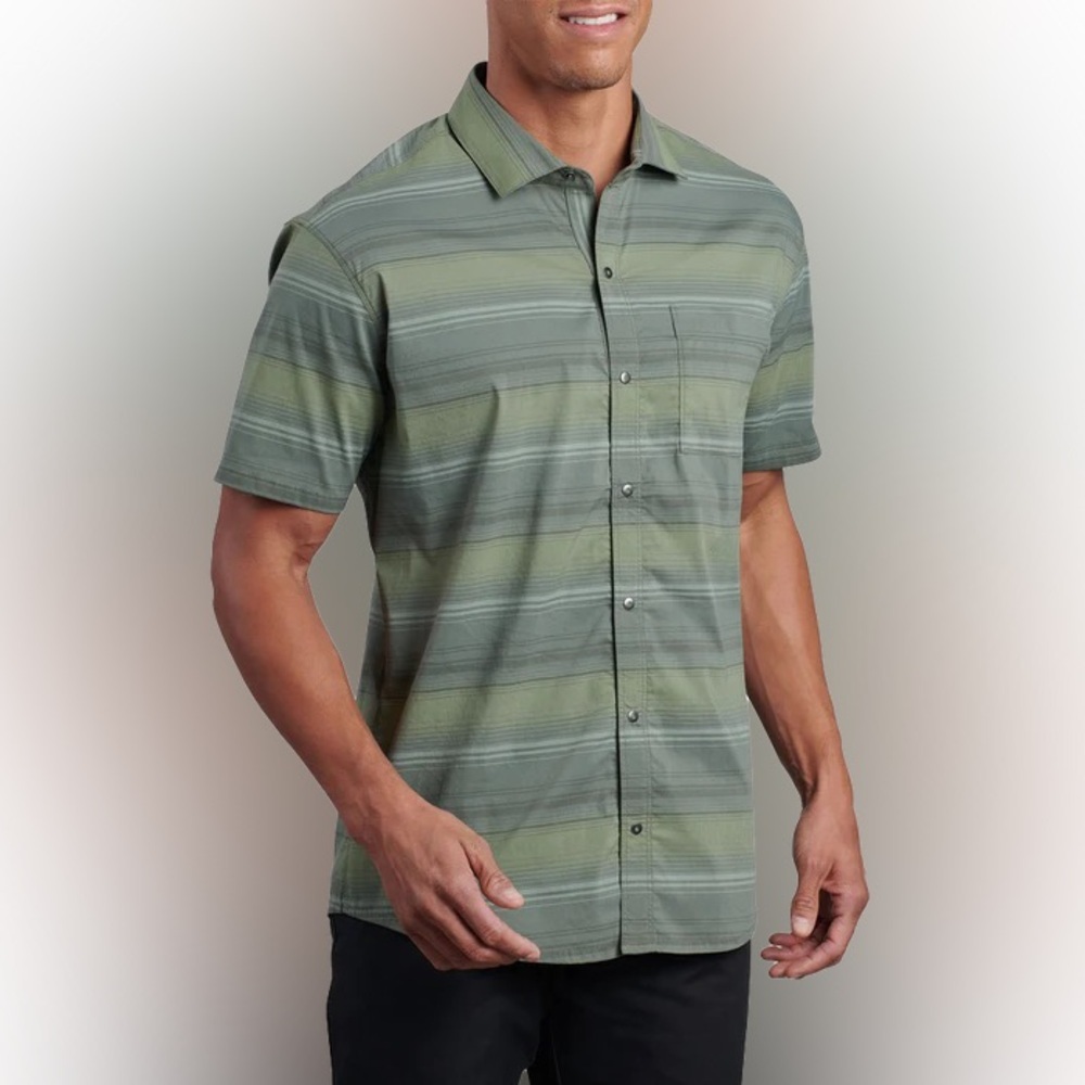 Kuhl Intriguer SS Short Sleeve Shirt Green XL